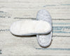 Felt Slippers- Natural White