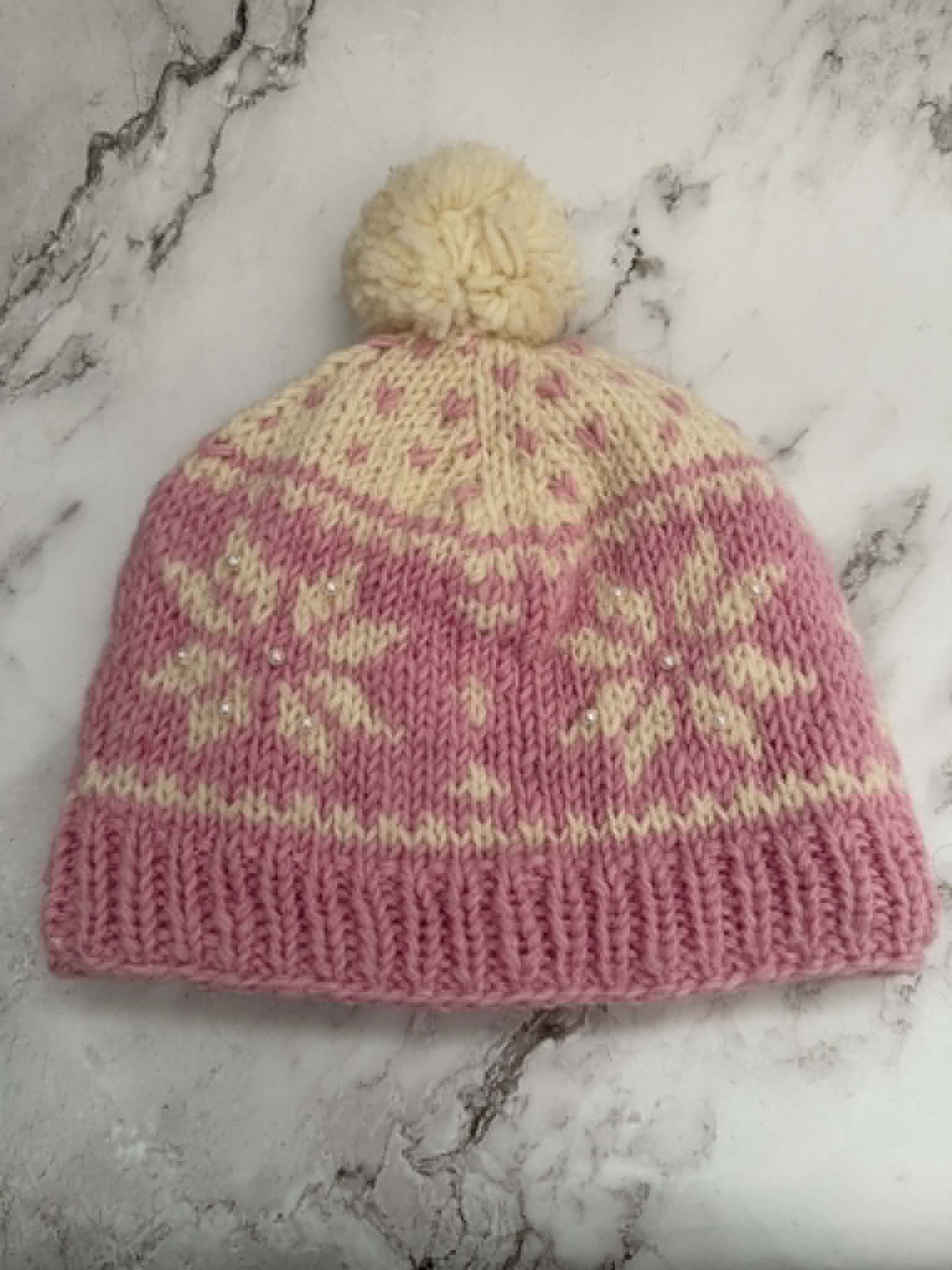 Women’s Embroidered Wool Beanie