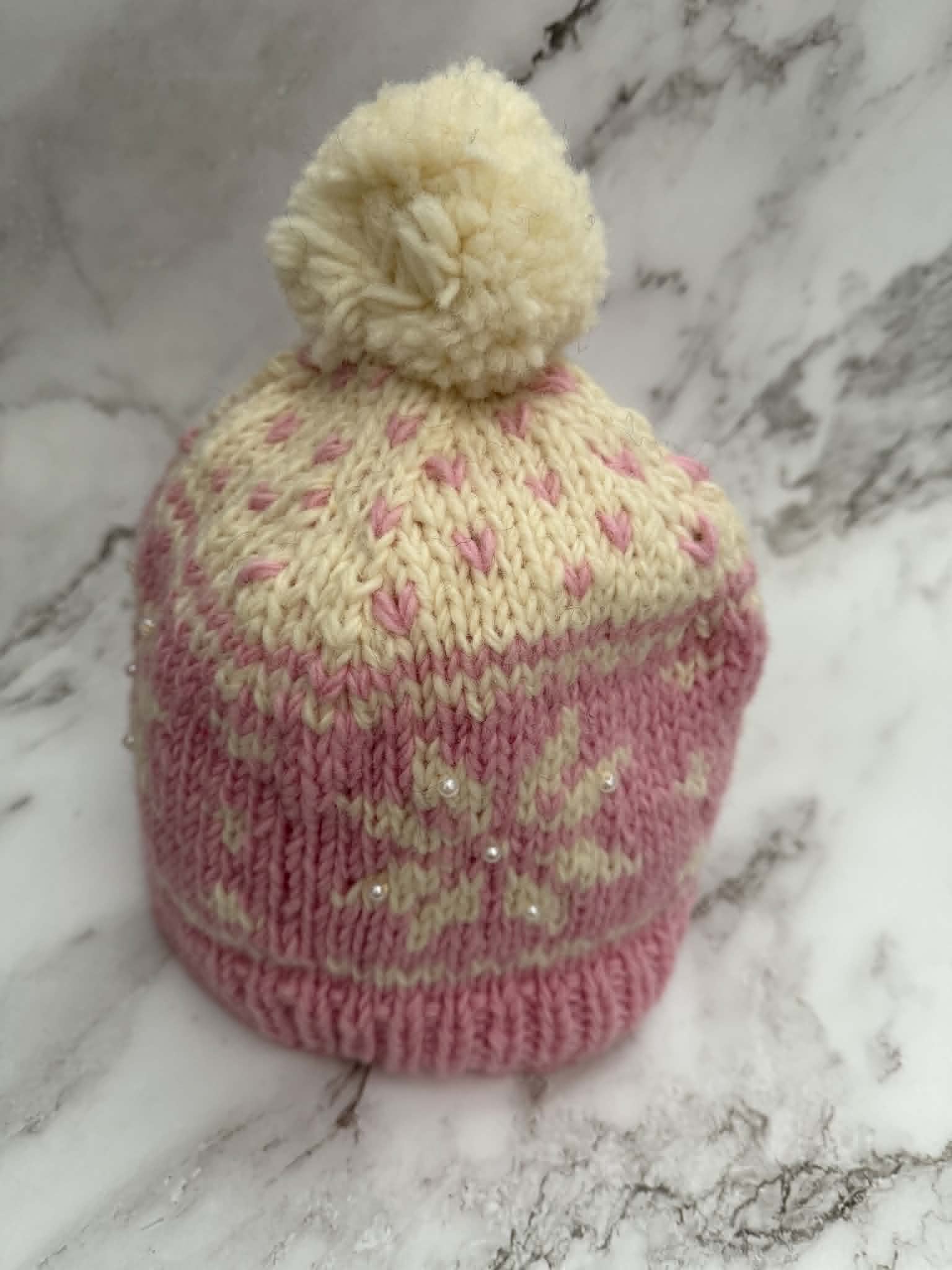 Women’s Embroidered Wool Beanie