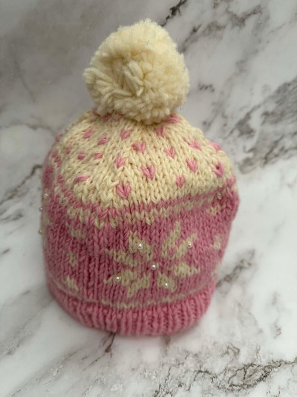 Women’s Embroidered Wool Beanie