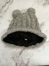 Women’s Beanie with Double Pom Poms