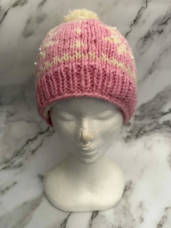 Women’s Embroidered Wool Beanie