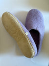 Felt Slippers- Purple