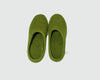 Felt Slippers- Green
