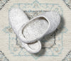 Felt Slippers- Natural White
