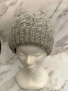 Women’s Beanie with Double Pom Poms