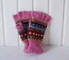 Half finger gloves- Pink