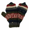 Half gloves with cover