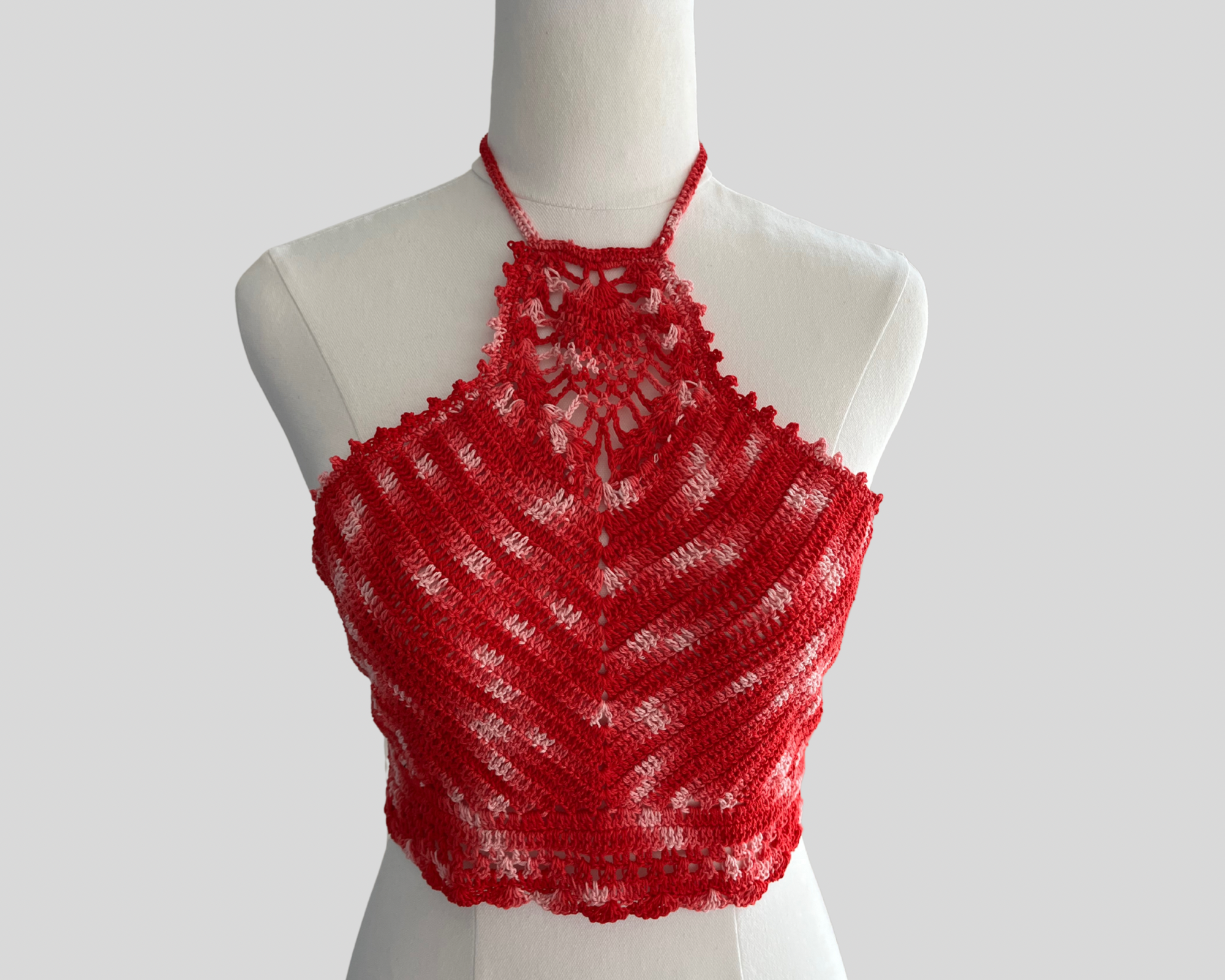 Crop top- Red