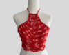 Crop top- Red